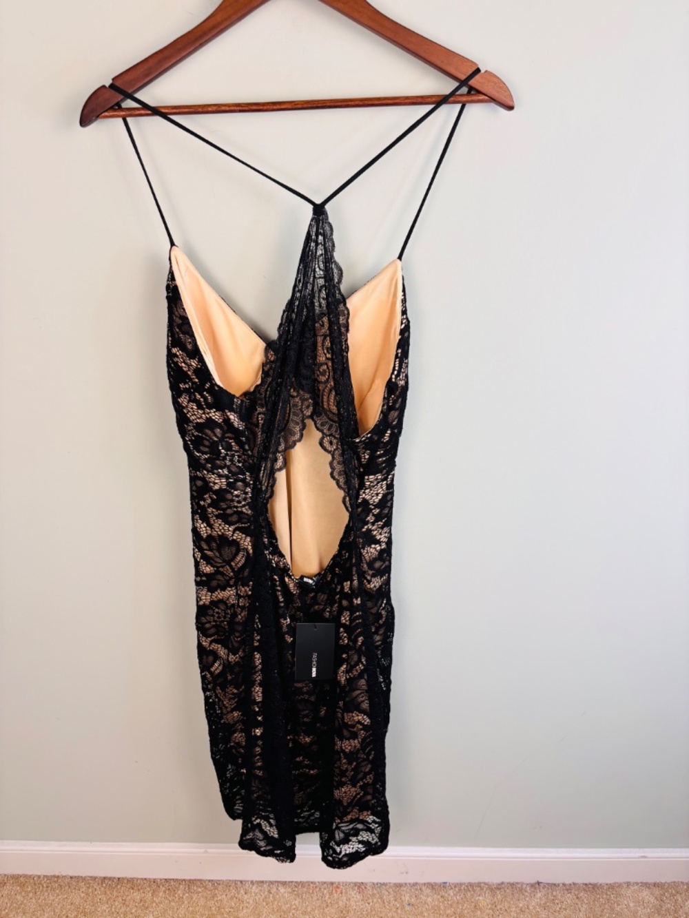 Fashion Nova Lace Mini Dres NWT Size 3X - Picture 4 of 5